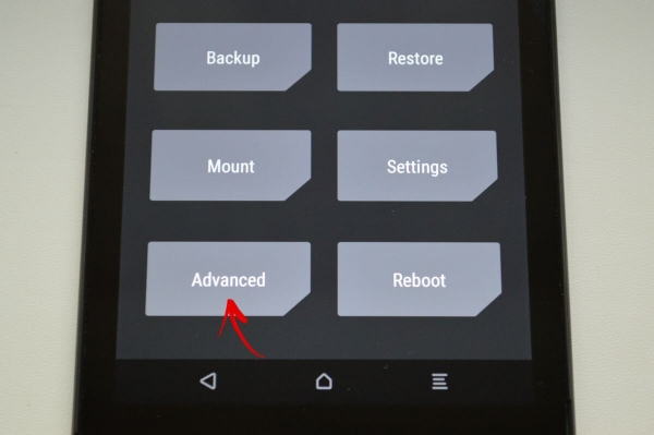 Как снять графическую блокировку через TWRP Recovery