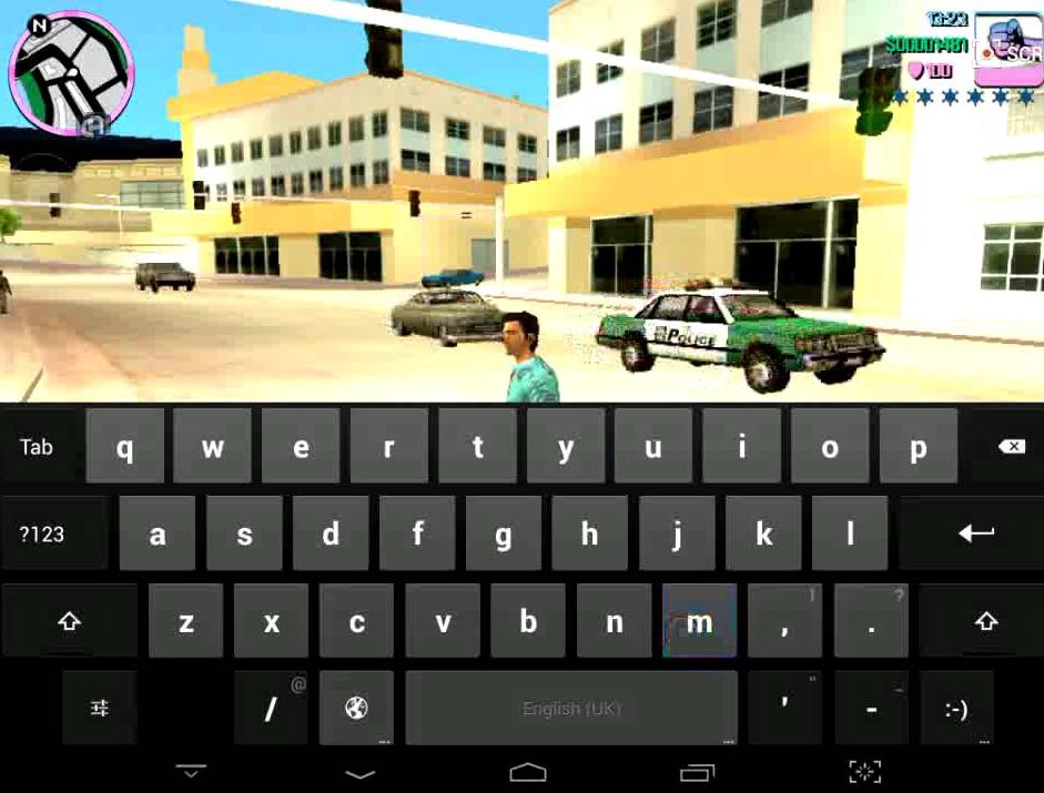 Куда вводить в на GTA в Андроид