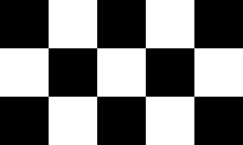 Чёрно-белая шахматка